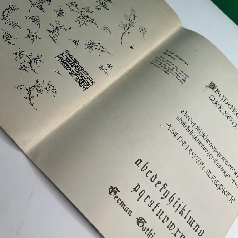 Higgins Ink Co., New York Design Group / Lettering PB Book Second Edition 1949